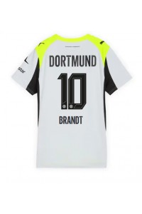 Borussia Dortmund Julian Brandt #10 Voetbaltruitje Uit tenue Dames 2025-26 Korte Mouw